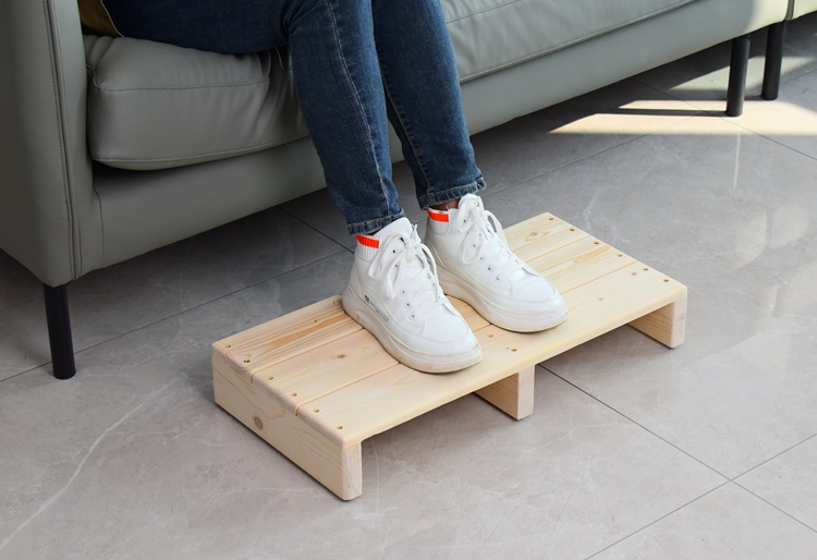 Ghế gỗ để chân kê đồ chân máy đa năng tiện lợi dễ sử dụng