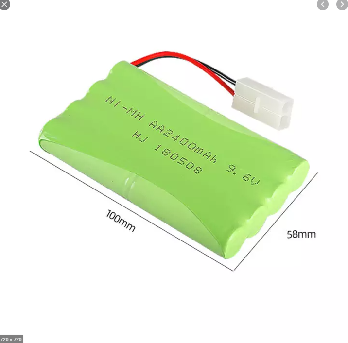 Pin 9.6v 2400mah ni mh pin sạc đồ chơi điều khiển giá sỉ