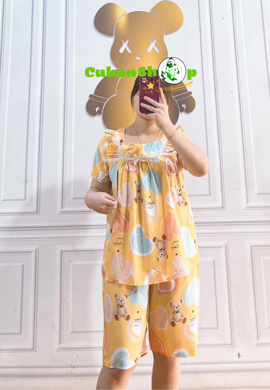 Bộ lanh bầu- sau sinh lửng mùa hè cho mẹ bầu từ 45-80kg