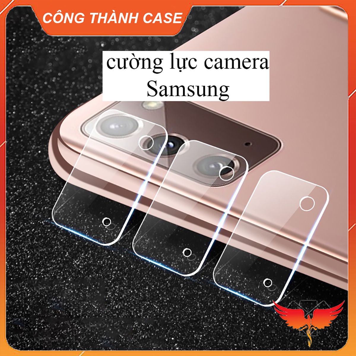 Miếng dán cường lực bảo vệ Camera cho Samsung Note20/Note20Ultra