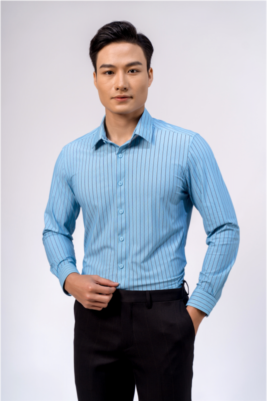 Owen áo sơ mi nam slim fit - as23250d