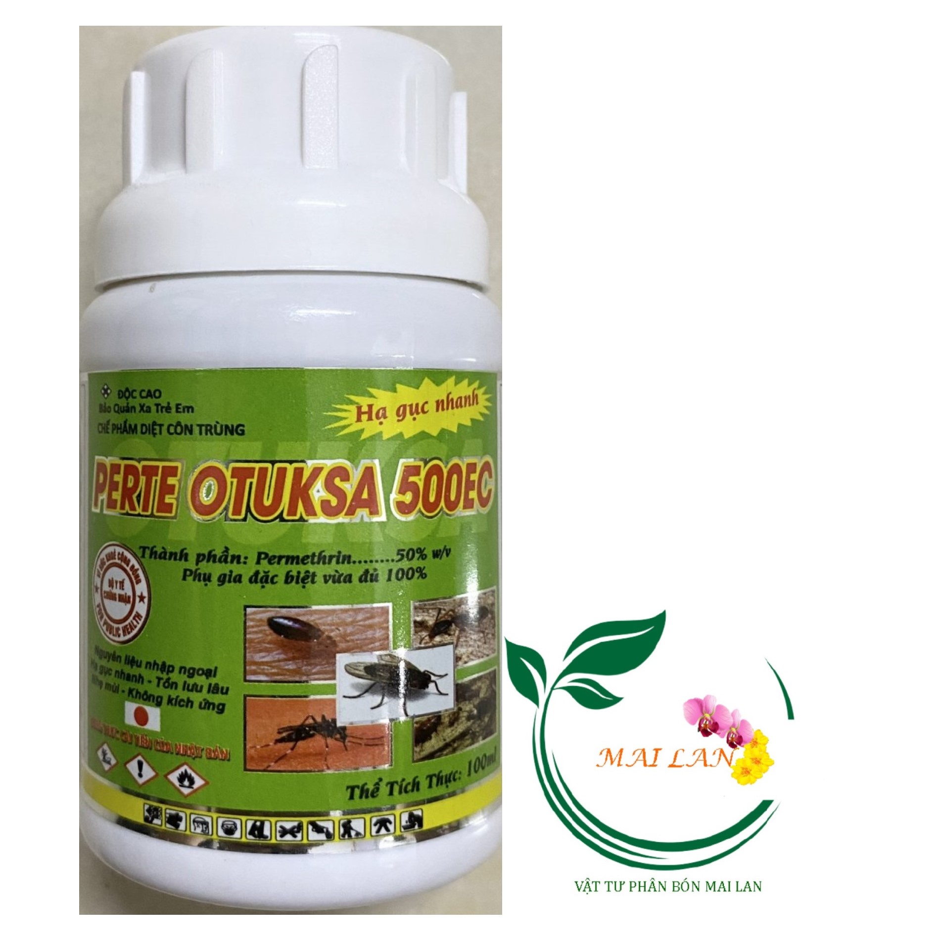 Perte otuksa 500ec - chế phẩm diệt muỗi trong gia dụng và y tế - #111b# 100ml