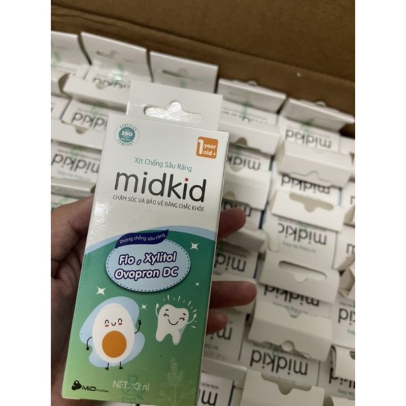 Xịt Midkid xịt chống sâu răng Midkid hàng chính hãng