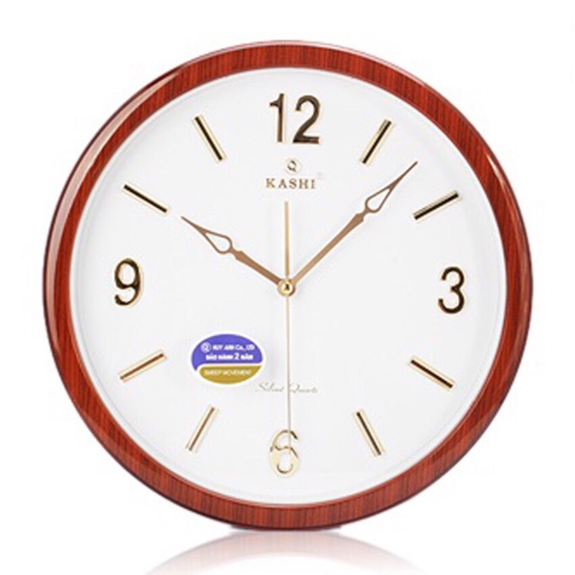 Đồng hồ treo tường Kashi K87 kim trôi yên tĩnh chất lượng đảm bảo cam kết hàng đúng mô tả