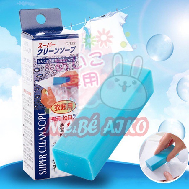 Thanh tẩy trắng cổ áo Super Clean Sope nội địa nhật