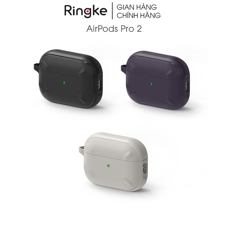 Vỏ ốp airpods pro 2 ringke onyx