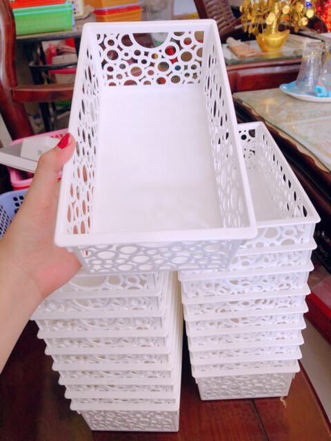 Khay nhựa đa năng nhật bản 28x15cm