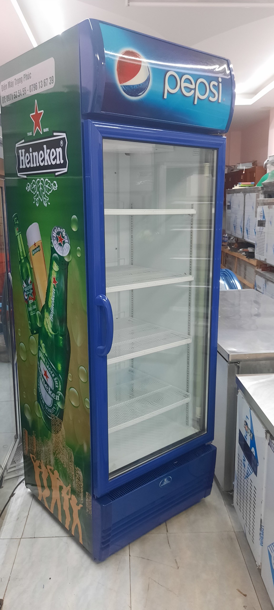 tủ mát pepsi 700 lít