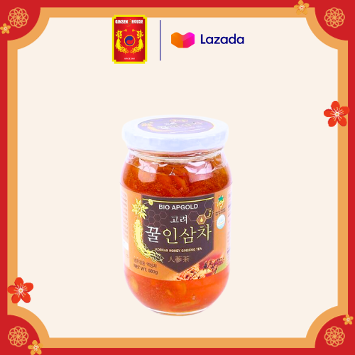 Mật Ong Sâm Lát HÀN QUỐC - Ginseng House 580G