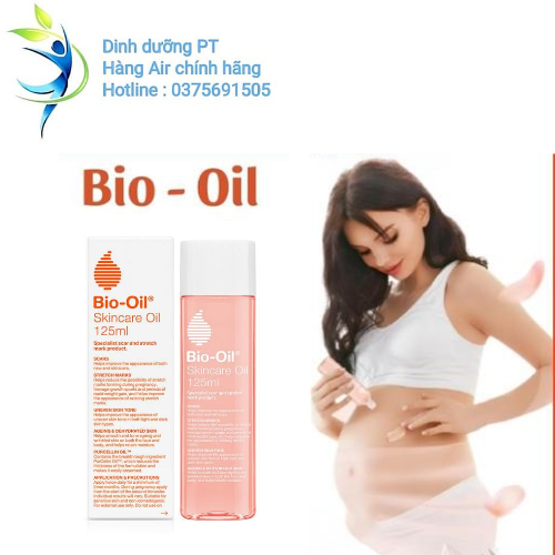 Bio Oil giúp mờ sẹo và giảm rạn da hiệu quả cho bà bầu .