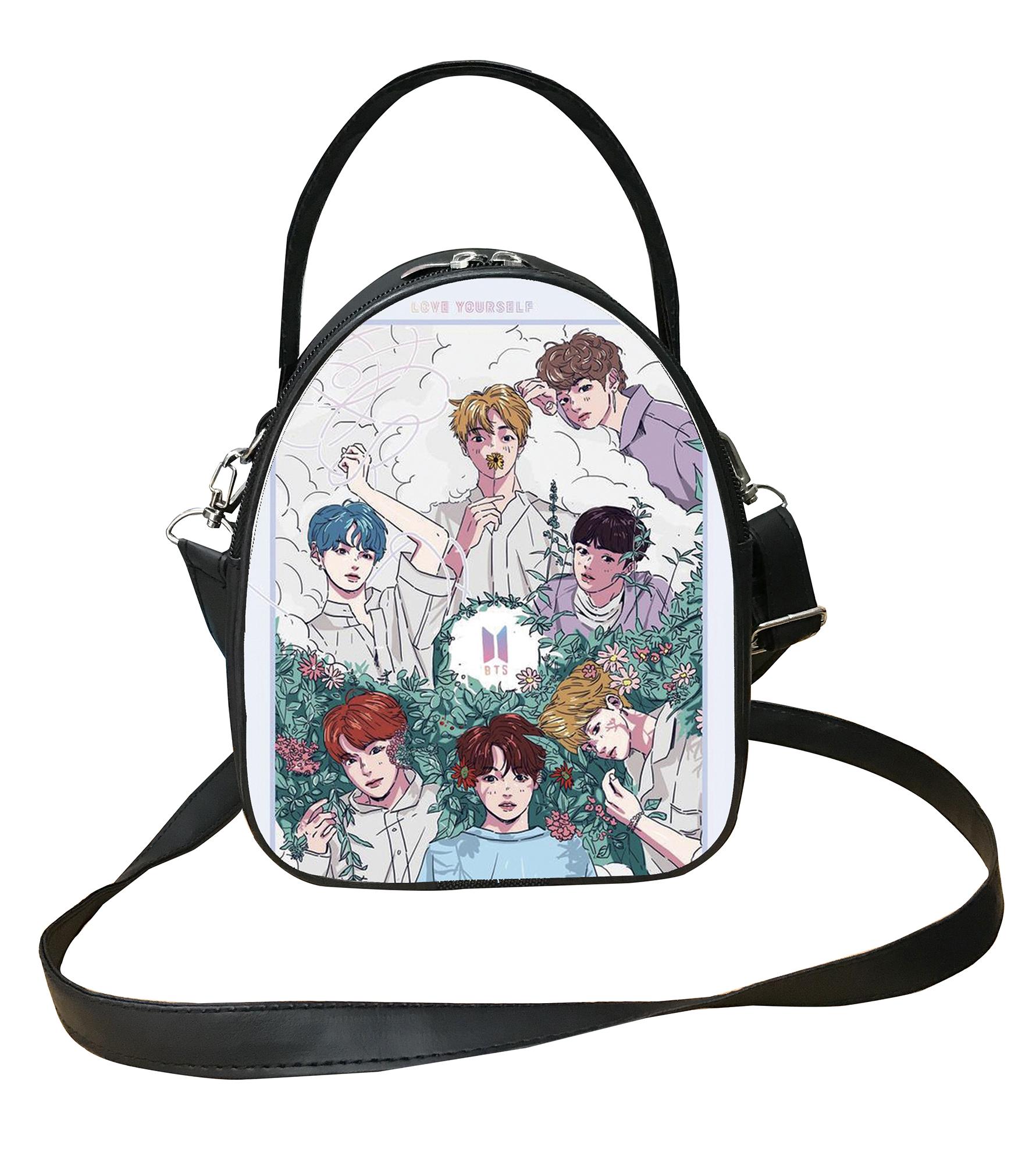 [HCM]Balo Nữ Thời Trang 3in1 Hình BTSs giá rẻ MH555