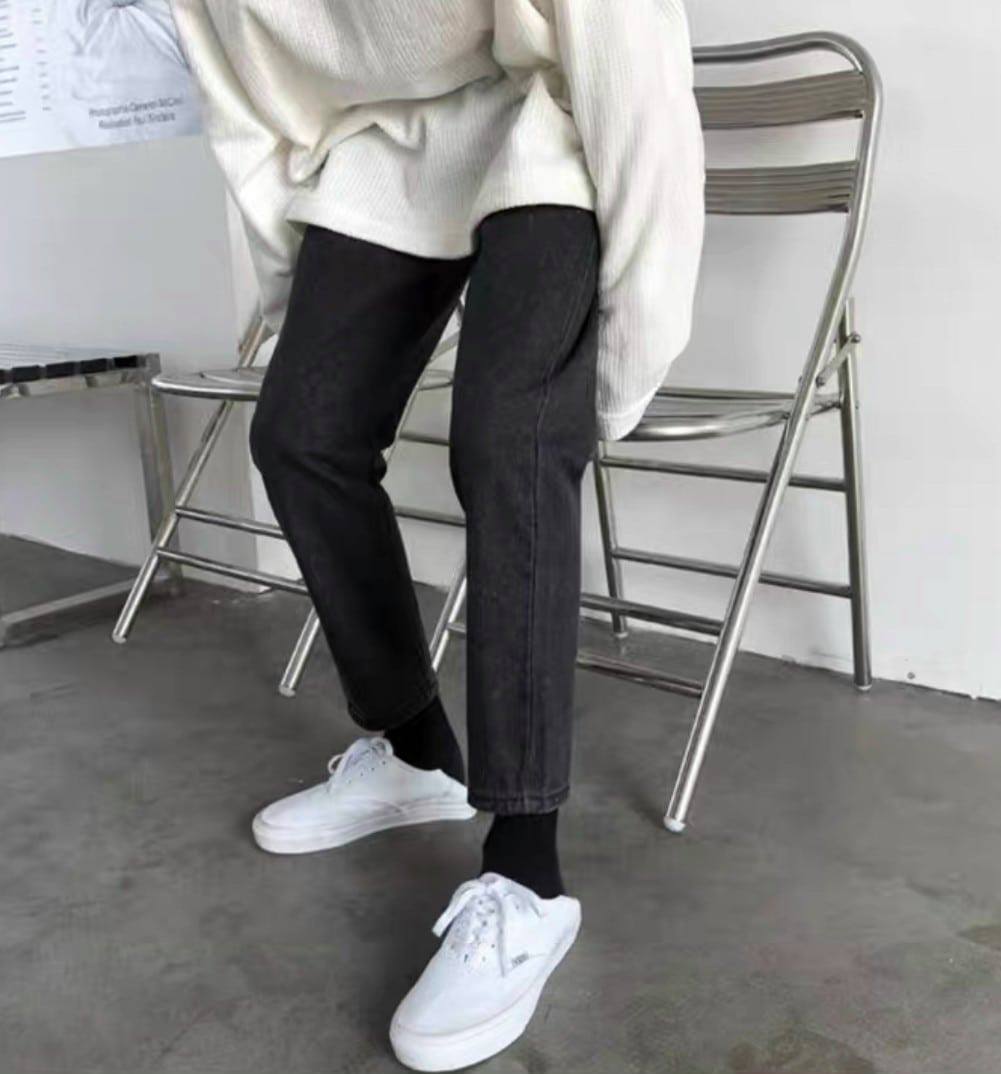 Quần Baggy Jean Nam - jean baggy hàn quốc