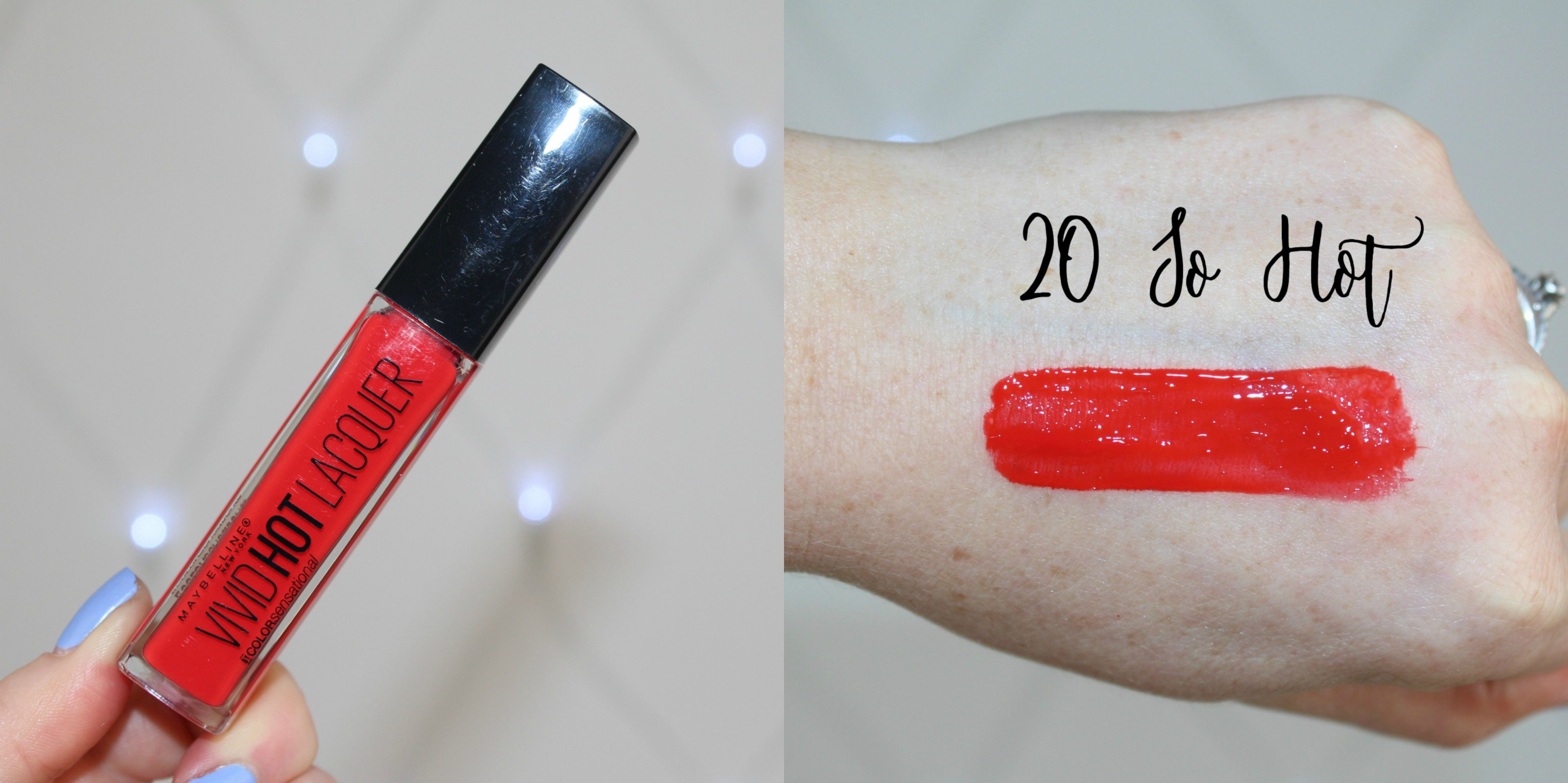 Son Kem Lì Maybelline Color Sensational Vivid Hot Lacquer 70 So Hot 5ml Màu Đỏ Cam Tươi