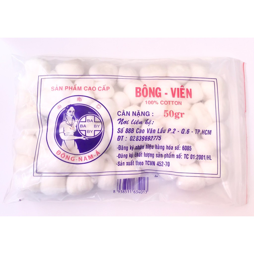 Bông viên nhét tai cho mẹ sau sinh 50g