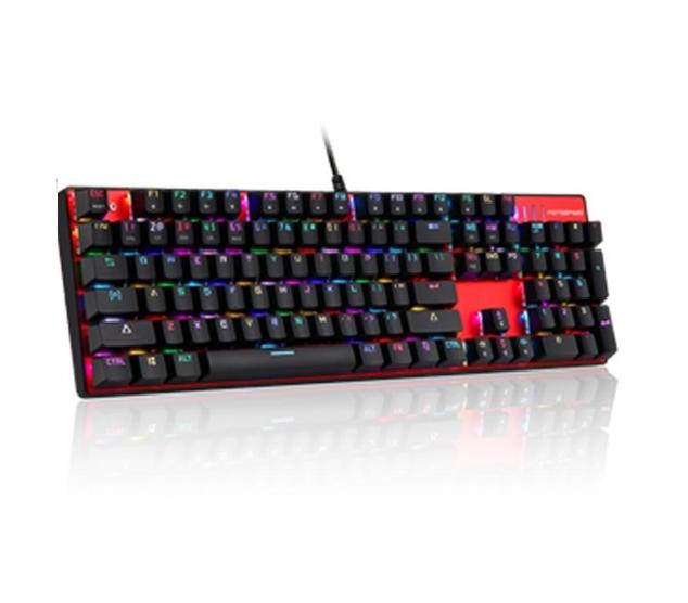 Bàn phím cơ motospeed k86 rainbow mechanical keyboard