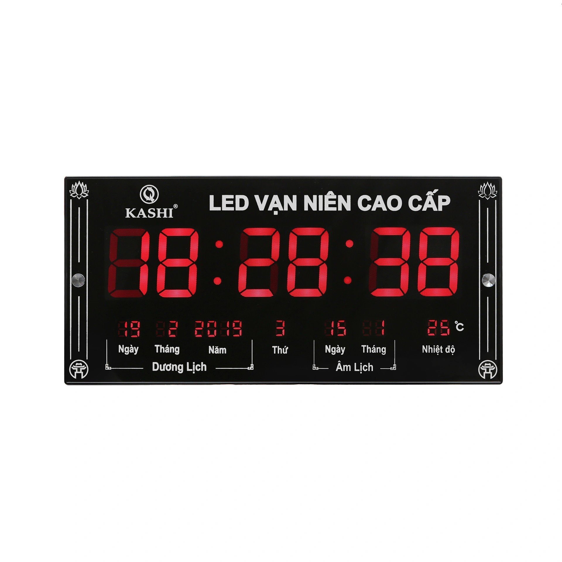 Đồng hồ LED Kashi vạn niên ( theo Lịch Âm của Việt Nam) HM 555