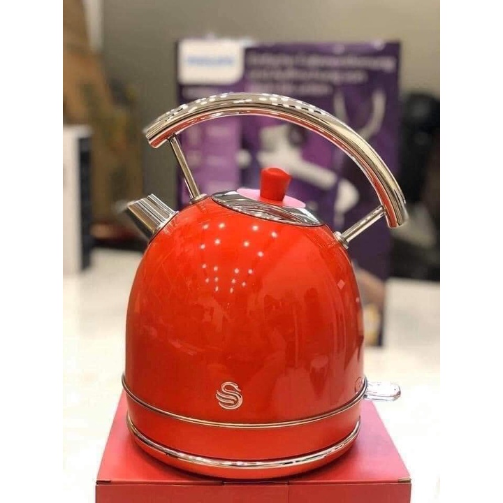 Ấm siêu tốc swan retro - 1,8l 3000w
