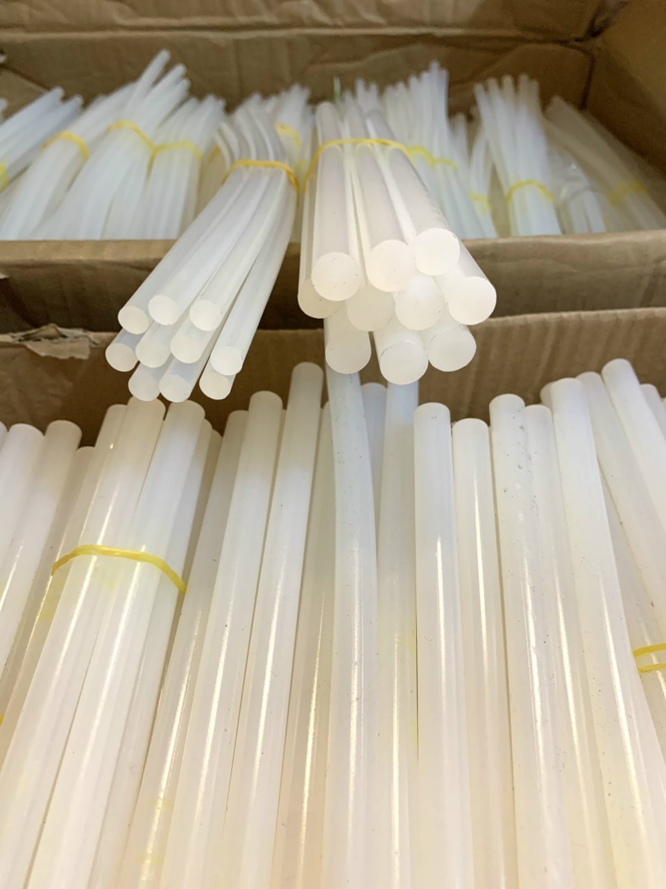Keo nến nhỏ to 25cm keo nến thủ công trang trí