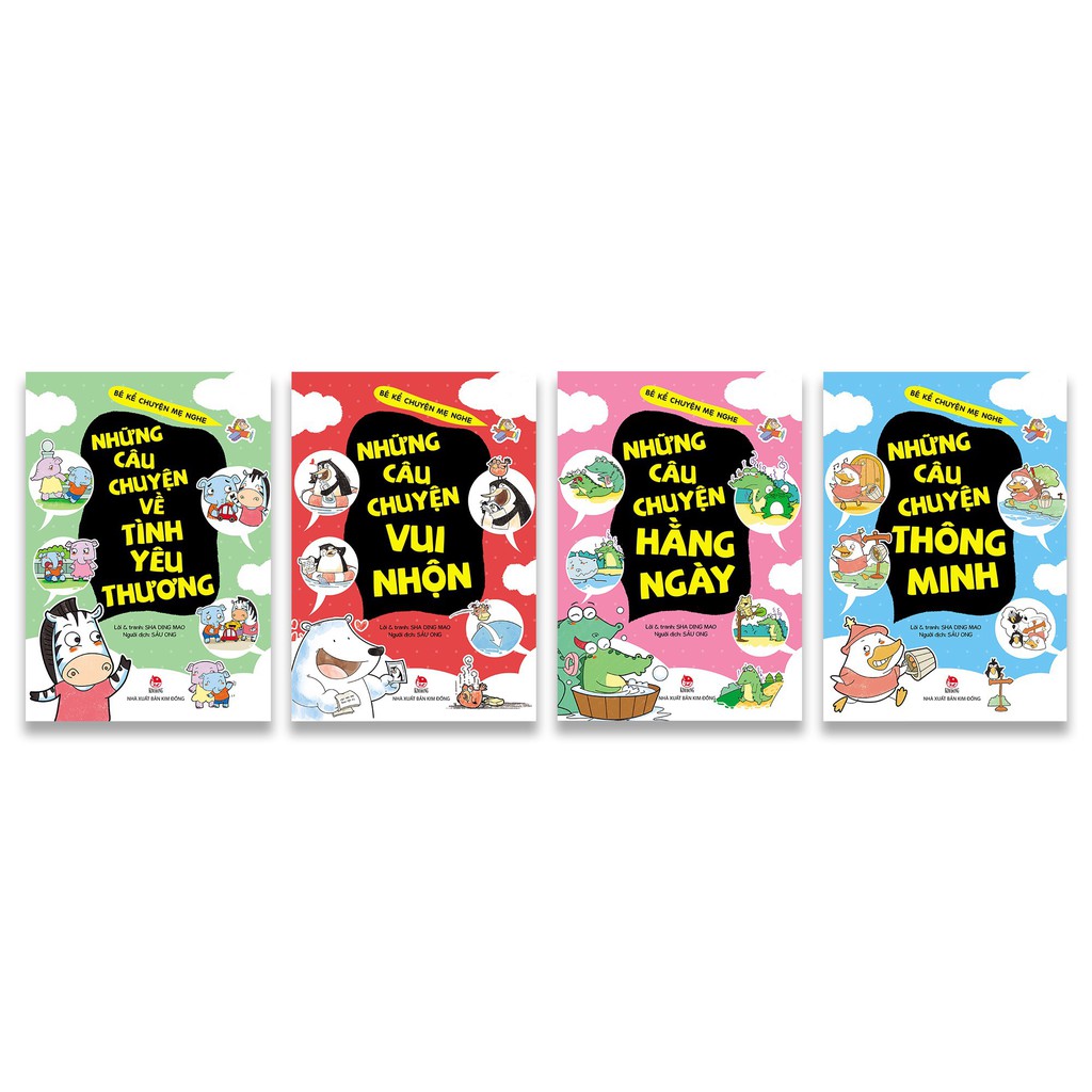 Sách - combo bé kể chuyện mẹ nghe