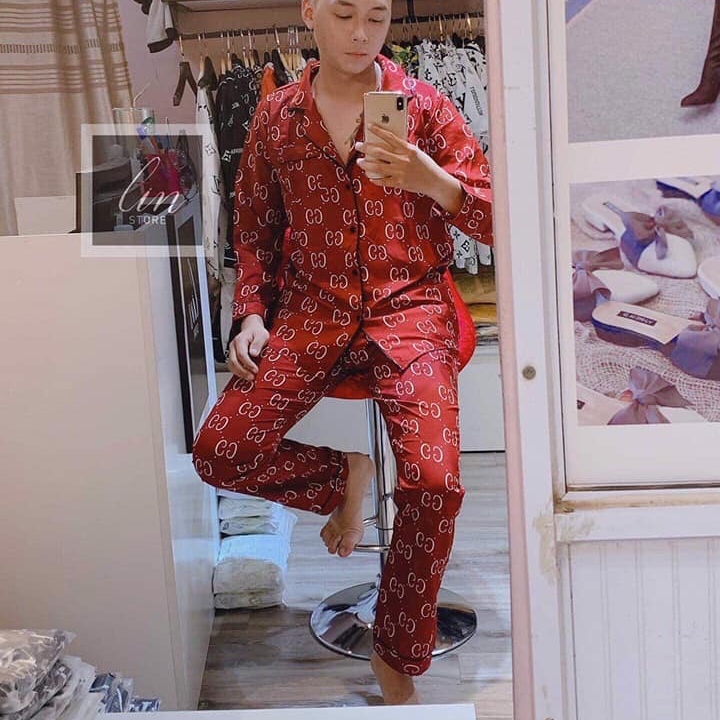 [ Nguyen Ngoan Fashion ] [Ưu Đãi Giảm 10k Khi Mua 2 Bộ] Bộ Pijama Dài Tay Nam Nữ Màu Trơn, Bộ Đồ Mặc Nhà Sang Trọng Q1
