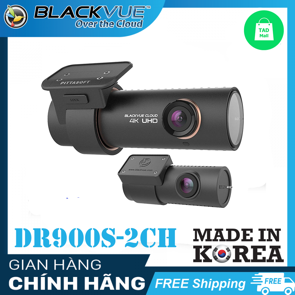 Camera hành trình Hàn Quốc 4K Cloud BLACKVUE DR900S-2CH - Hàng Chính Hãng - Có VAT