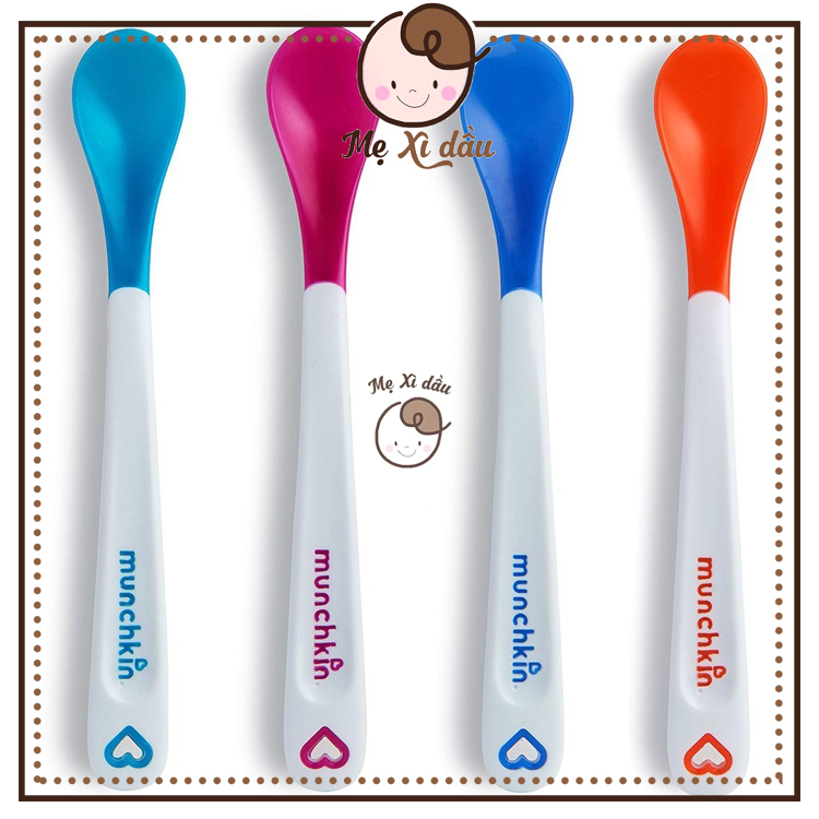 Shop mẹ xì dầu Thìa báo nóng Munchkin