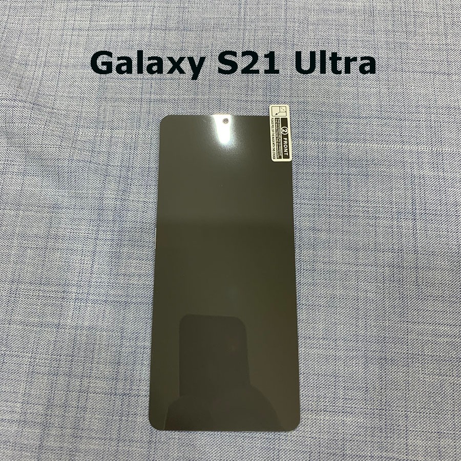Kính cường lực nano dẻo chống nhìn trộm cho Samsung Galaxy S21 Ultra