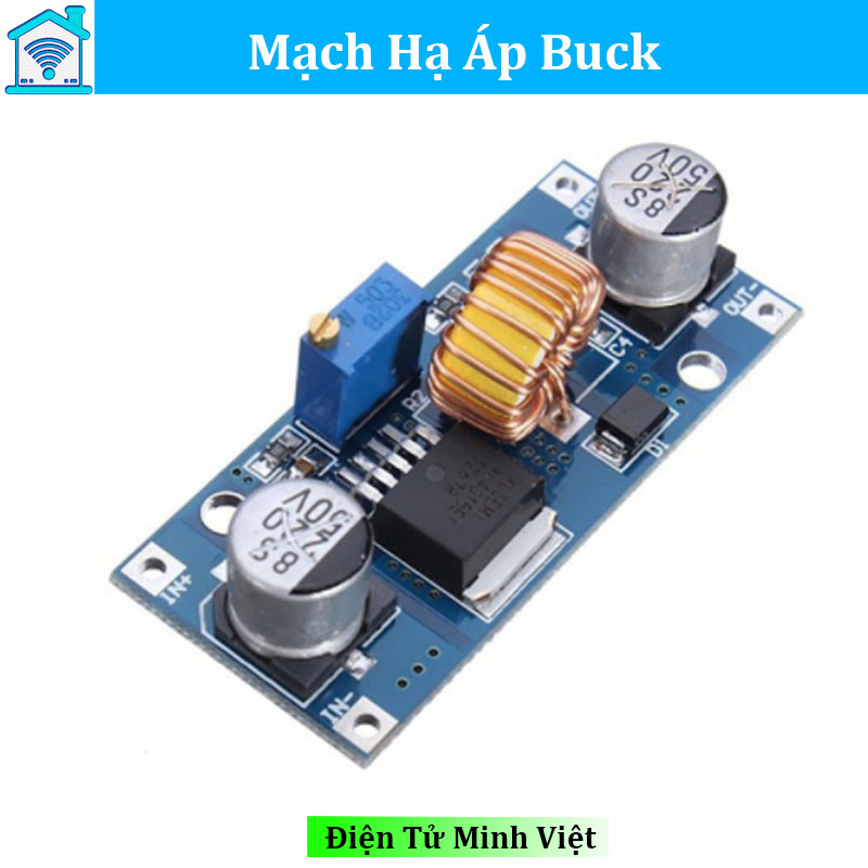 Mạch Hạ Áp Buck DC 5A XL4015 ADJ 4-35VDC