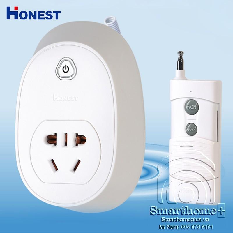 Ổ cắm điều khiển từ xa công suất lớn 1km 30a honest ht-7805