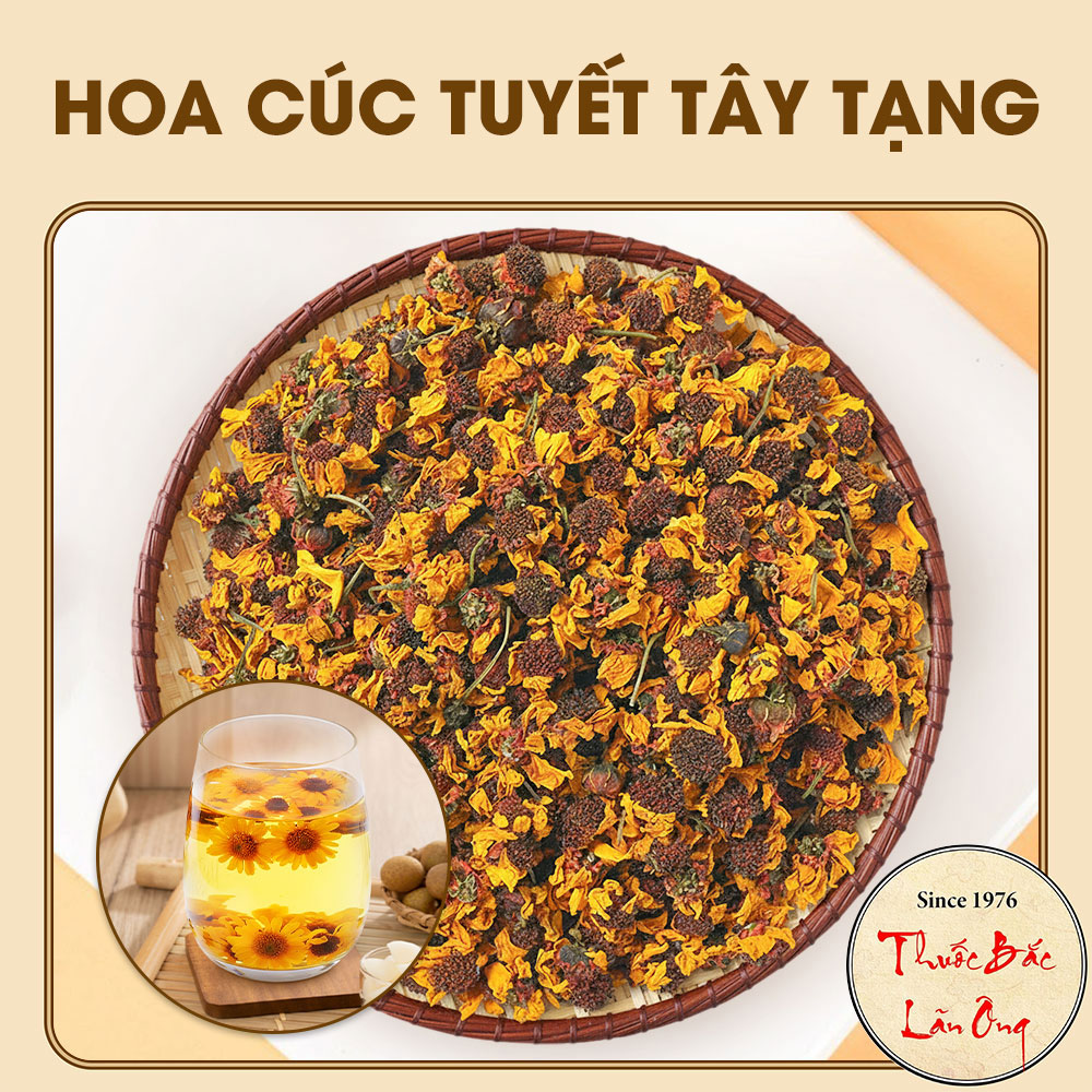 Trà hoa cúc tuyết Côn Lôn 1kg, hoa cúc Tân Cương, trà cúc Himalaya, dùng  pha trà, thơm ngon - Lãn Ông