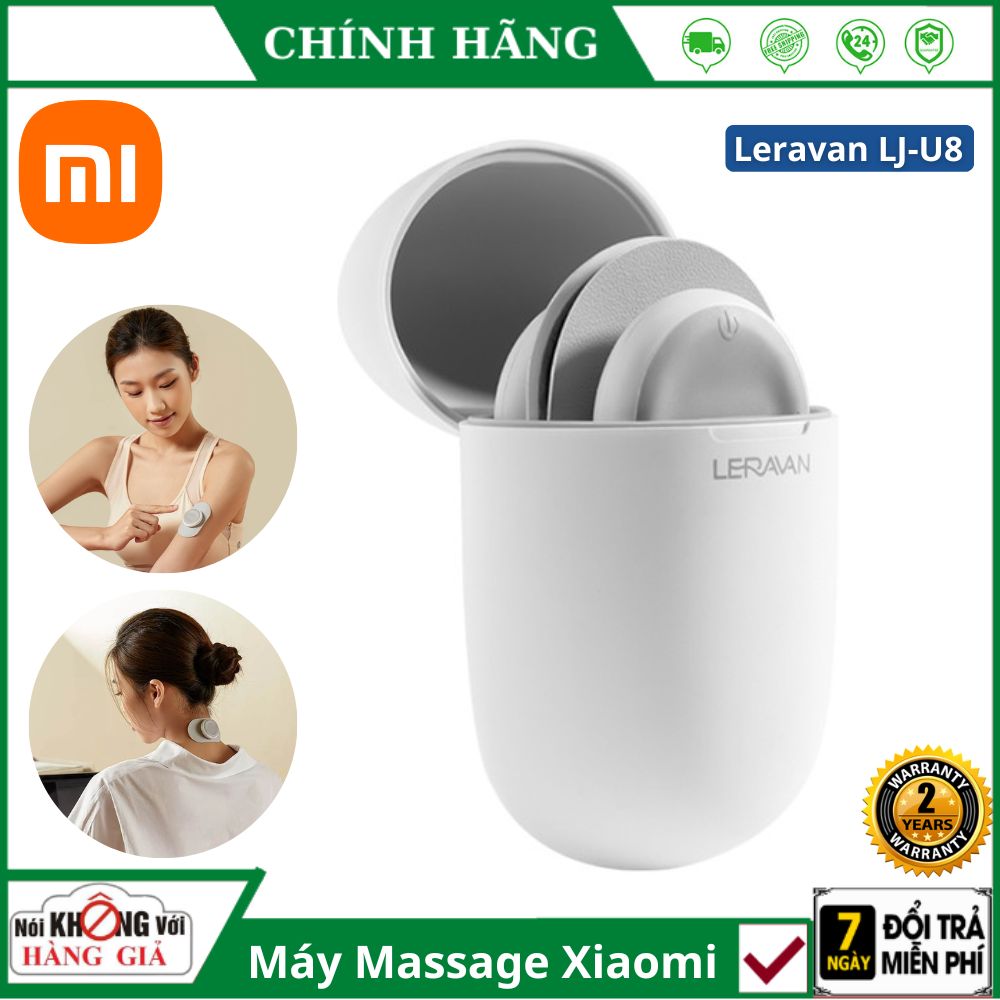 Máy massage xung điện Xiaomi Leravan LJ-U8 Máy Mat Xa kích thích lưu thông khí huyết Bảo hành 12 tháng