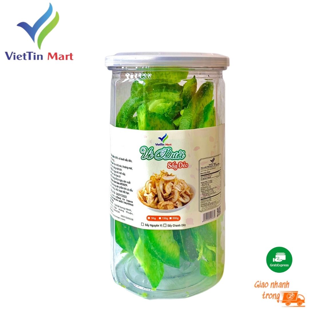 Mứt vỏ bưởi xanh viettin mart 300gr