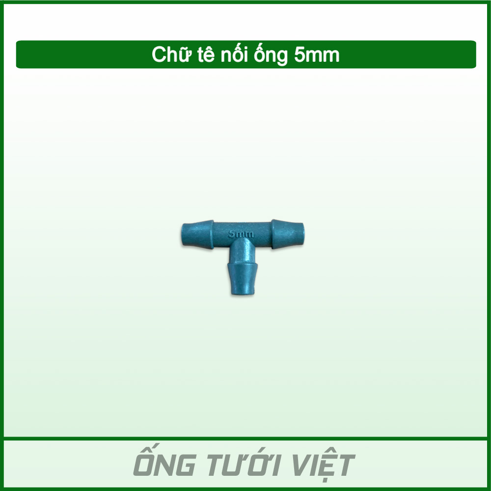 Chữ tê nối ống 5mm | Phụ kiện ống 5 ly dùng trong hệ thống tưới