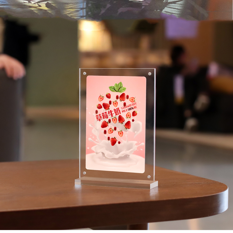 Kệ mica để bàn có cao cấp a4-a5-a6 menu mica cao cấp, kệ mica để bàn a4-a5-a6 chất lượng cao