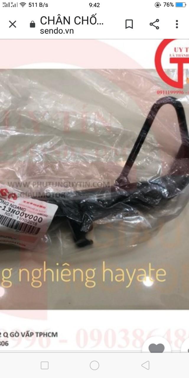 Chống nghiêng cho xe hayate