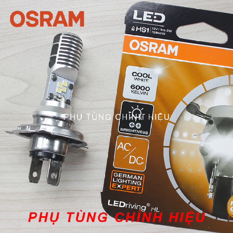 Đèn led chân h4 osram t19 cao cấp cho xe máy siêu sáng