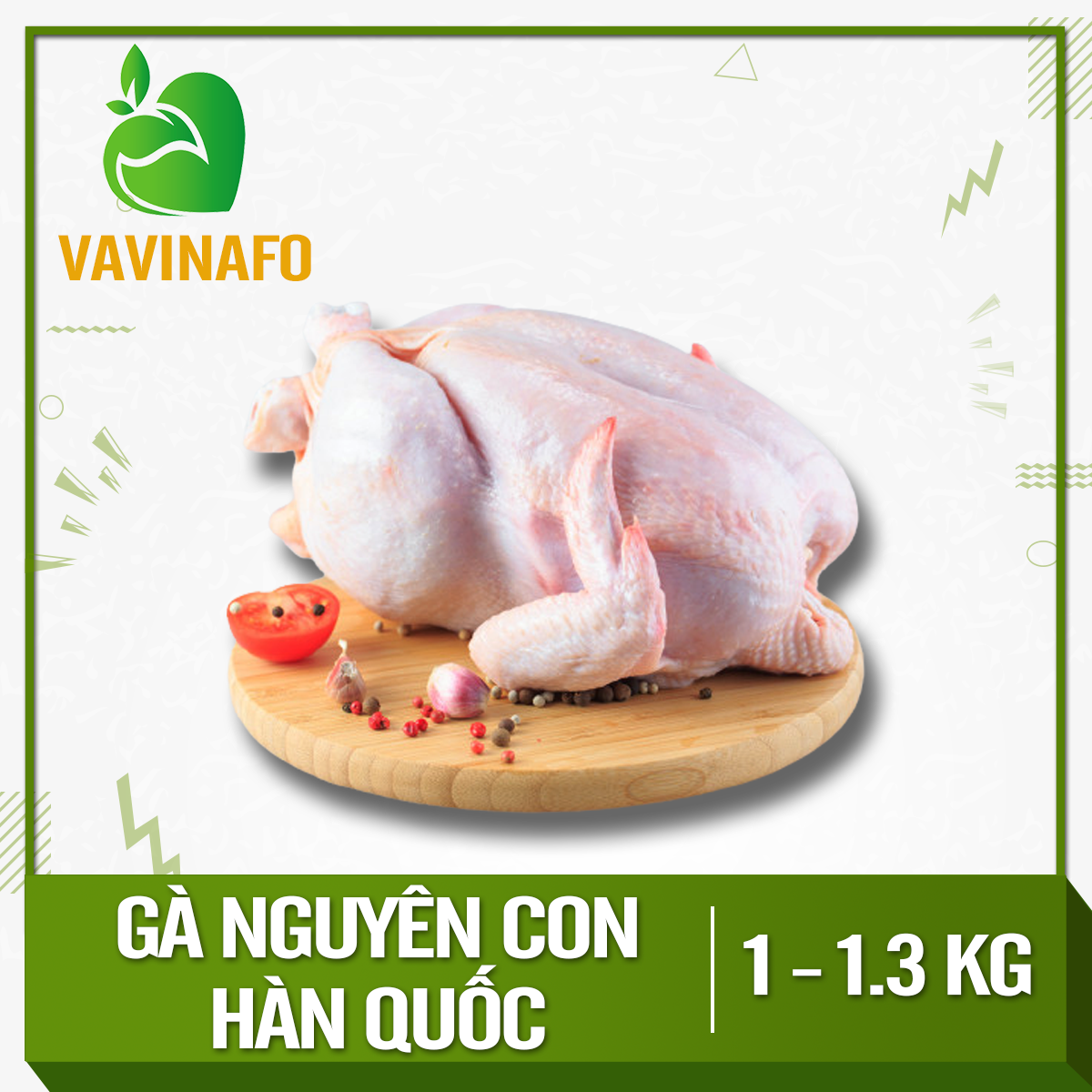HCM - Gà dai nguyên con Hàn Quốc - Thích hợp với các món lẩu, nướng, hấp, rán, luộc, quay, nộm, cà-ri,… -