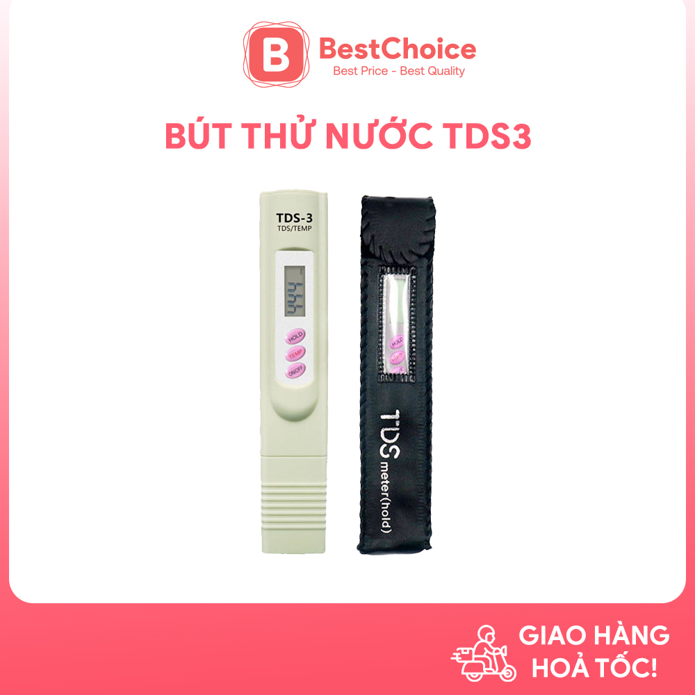 Bút thử nước sạch TDS3 - tặng kèm bao da