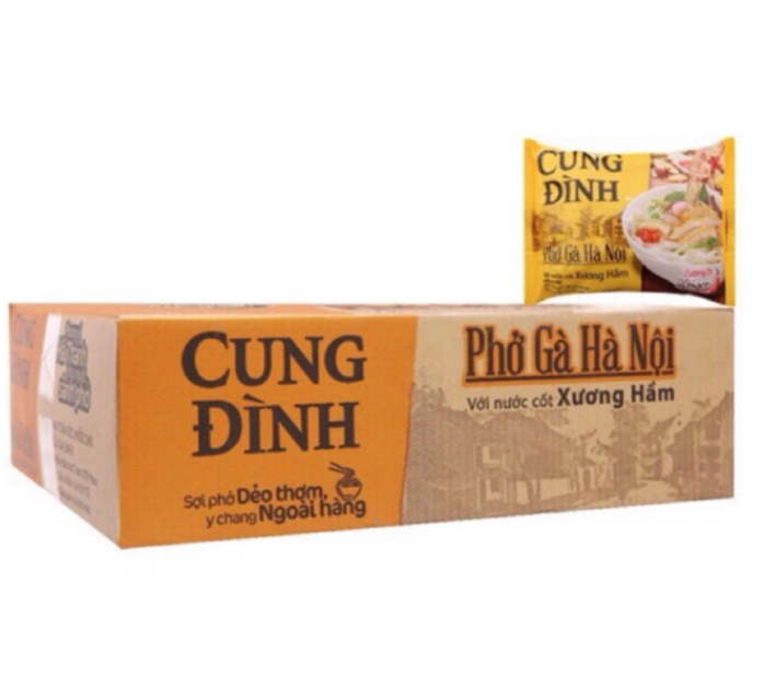 Thùng 30 gói phở gà cung đình