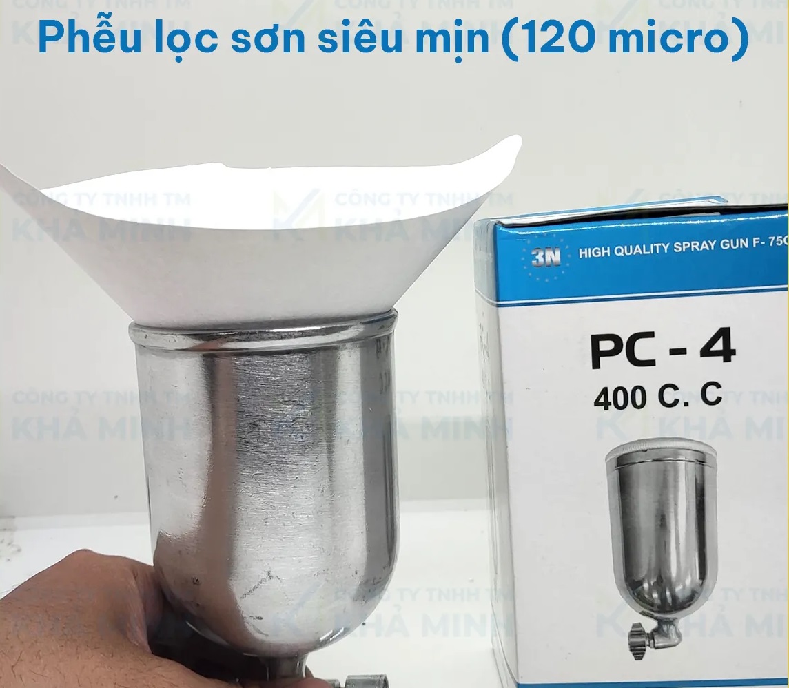 Phễu lọc sơn giấy nhỏ 10cmx19cm