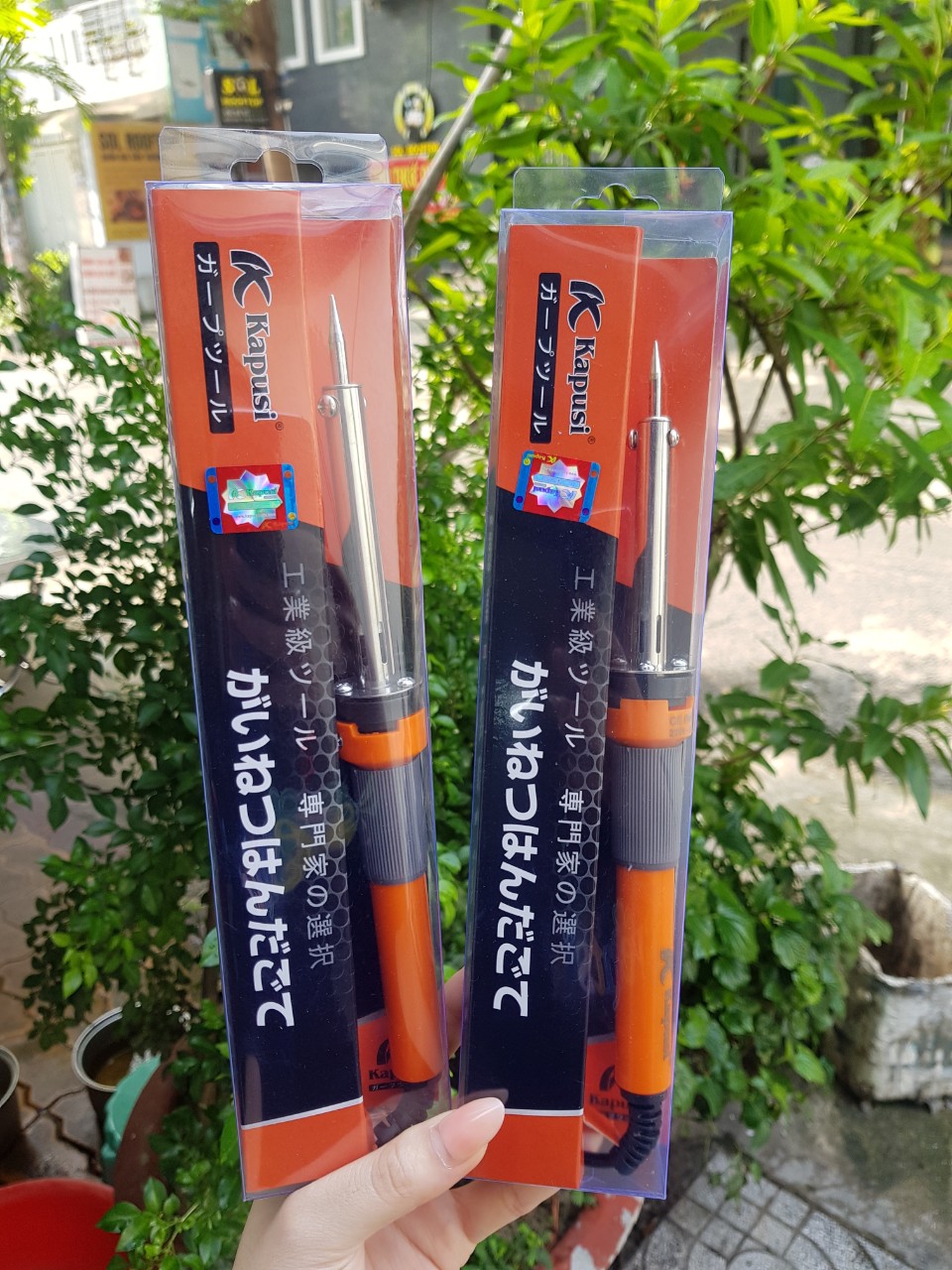 Mỏ hàn chì kapusi nhật bản 30w - 50w - 80w