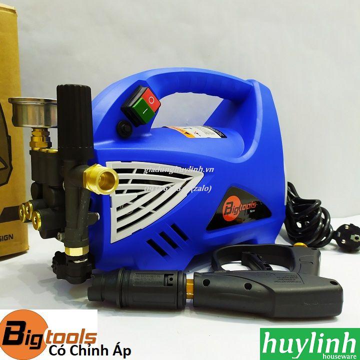 Máy xịt rửa xe chỉnh áp bigtools v8 - 1500w