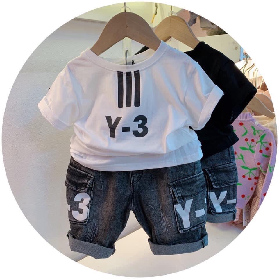 Set áo thun quần jean bé trai 10-20kg | ẢNH VÀ VIDEO SHOP TỰ QUAY| TK15