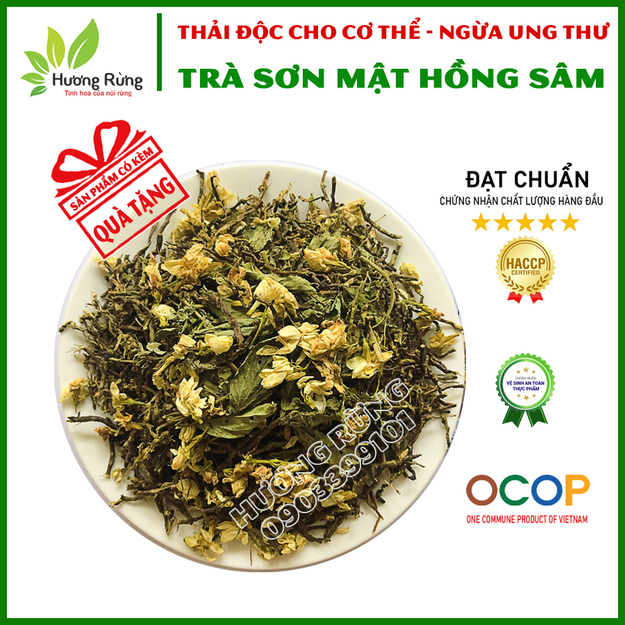 Trà sơn mật hồng sâm 1kg loại ngon