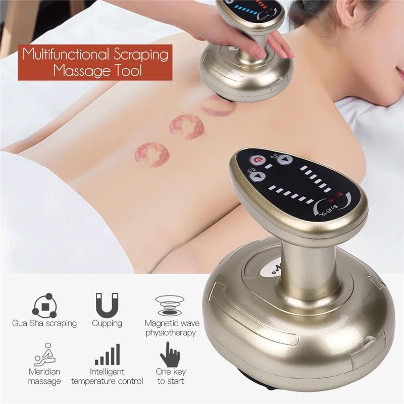 [HCM]MÁY MASSAGE CẠO GIÓ GIÁC HƠI Loại Tốt - Cạo Gió Giác Hơi Tại Nhà - Tặng kèm 2 lọ tinh dầu giác hơi sản phẩm thích hợp làm ấm toàn thân cạo gió dọc thăn lưng châm cứu massage lưu thông máu huyết giảm sưng đau các khớp