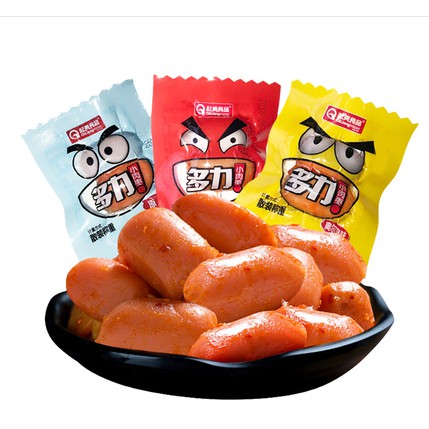 Xúc xích sườn non mini gói 2 viên - Ngô - cam