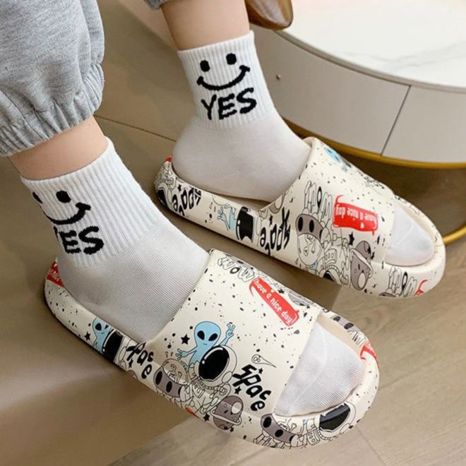 Dép bánh mì nam và nữ have a nice day siêu phẩm 2022