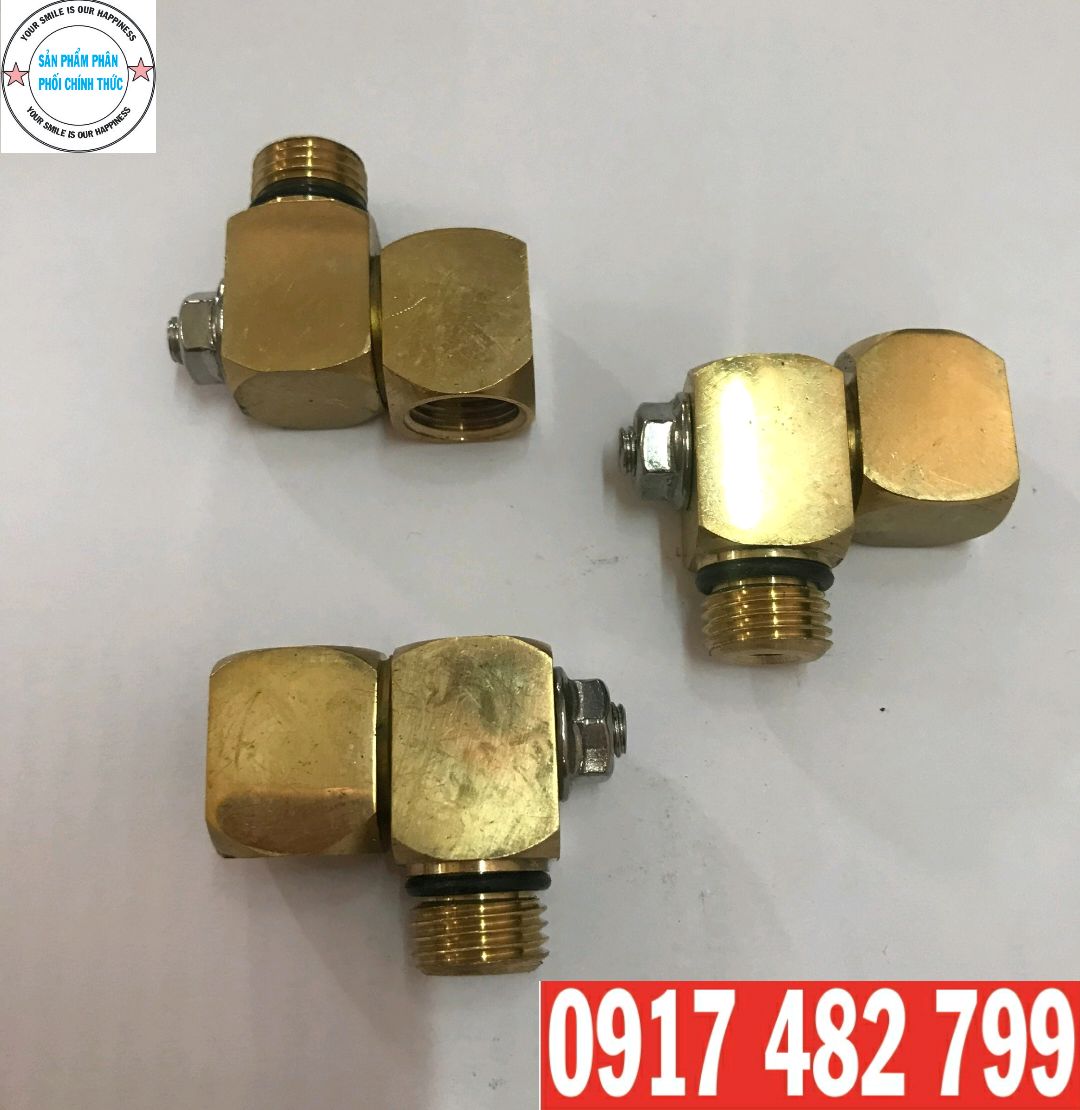 Khớp xoay 360 độ bằng đồng