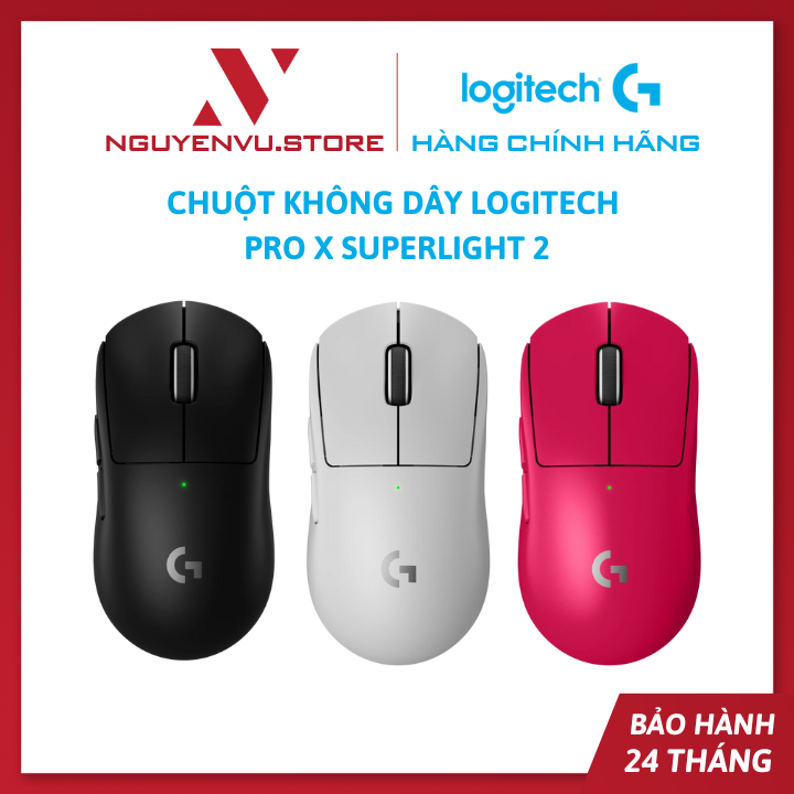 Chuột Không Dây Logitech PRO X SUPERLIGHT 2 - Hàng Chính Hãng