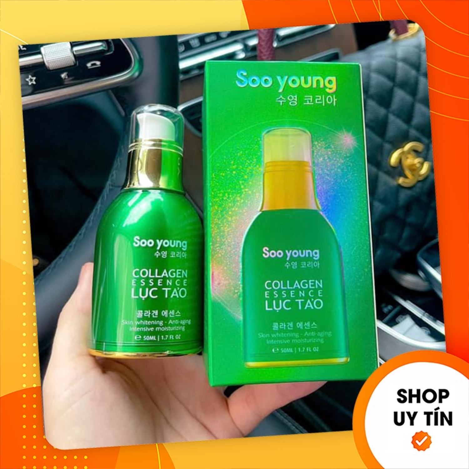 Serum lục tảo soo young - serum tinh chất lục tảo collagen essence - 8938532152022